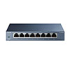 Foto de Switch TP-Link 8xRJ45 GbE Negro (TL-SG108S)
