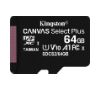 Foto de Kingston MicroSDXC Canvas Plus 64Gb C10 (SDCS2/64GBSP)