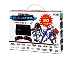  - Consola Retrobit Generations Hdmi/Av + 90 juegos 