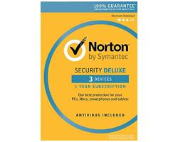 21357146 - Norton Security Deluxe - (v. 3.0) - licencia de suscripcin (1 ano) - 3 dispositivos - ESD - Win, Mac, Android, iOS - Sueco