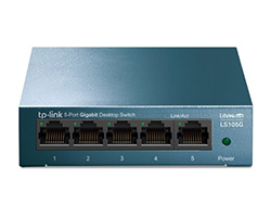 LS105G - Switch TP-Link 5p 10/100/1000 Azul (LS105G)