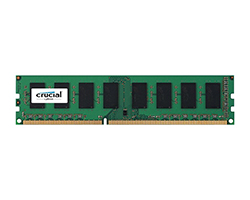 CT51264BD160B - Mdulo CRUCIAL DDR3 4Gb 1600MHz PC3-12800 240-pin DIMM 1.35V (CT51264BD160B)
