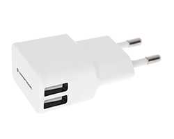CTWLL1AW5 - Cargador de Pared CONCEPTRONIC USB 5V 1A Blanco (CTWLL1AW5)