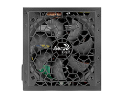 AEROW550 - Fuente AEROCOOL ATX 550W 120mm SATA PCIe 80 Plus White Negra (AEROW550)