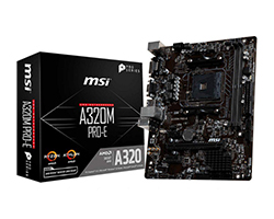 911-7A36-12S - Placa base MSI A320M PRO-E Zcalo AM4 AMD  Micro ATX