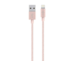 F8J144BT04-C00 - Cable BELKIN MIXIT iPhone iPad Lightning USB-A 2.0 1.2m Rosa (F8J144BT04-C00)