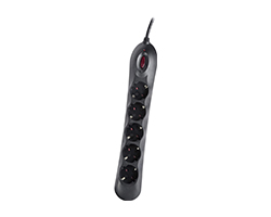 9914301 - Regleta Fellowes 5 Tomas Interruptor Negra (9914301)