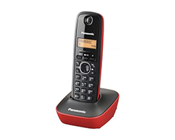 KX-TG1611GR - Telfono Inalmbrico Panasonic Negro/Rojo (KX-TG1611GR)