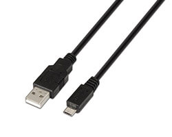 A101-0027 - Cable AISENS USB2.0 A/M-Micro USB B/M 0.8m Negro (A101-0027)