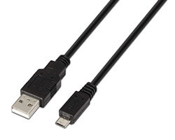 A101-0028 - Cable AISENS USB2.0 A/M-Micro USB B/M 1.8m Negro (A101-0028)