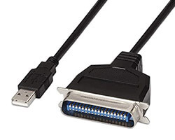 A104-0038 - Conversor AISENS USB A/M-CN36 Impresora 1.5m Negro (A104-0038)