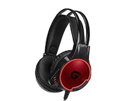 ATHAN01B - Auriculares+Micr�no Gaming CONCEPTRONIC Circumaurales Binaurales 7.1 USB-A Cable 2m Negro/Rojo (ATHAN01B)