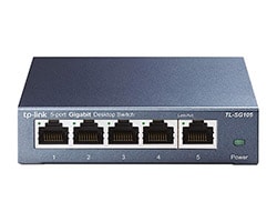 TL-SG105S - Switch TP-Link 5p 10/100/1000 L2 Negro (TL-SG105S)