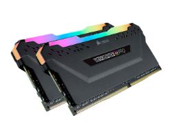 CMW16GX4M2C3200C16 - Mdulo Corsair DDR4 16Gb (2x8Gb) 3200Mhz Vengeance RGB Pro Black 288-pin 1.2V/1.35V DIMM (CMW16GX4M2C3200C16)