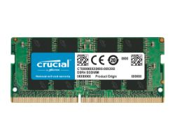 CT16G4SFRA266 - Mdulo CRUCIAL DDR4 16Gb 2666Mhz SODIMM 1.2V (CT16G4SFRA266)