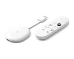 GA01919-IT - Google Chromecast X1 UHD 4K HDMI USB-C 2.0/3.0 WiFi 5 Bluetooth Google TV Android TV Blanco + Mando (GA01919-IT)