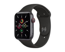 MYF02TY/A - Apple Watch SE 44mm GPS Caja Aluminio Gris Correa Sport Negra (MYF02TY/A)