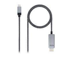 10.15.5102 - Nanocable USB-C/M a HDMI/M 1.8m Negro (10.15.5102)