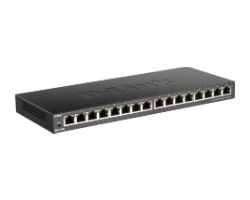 DGS-1016S - Switch D-Link 16p 10/100/1000 Negro (DGS-1016S)