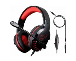 MIC-PH3SW - Auriculares con micro Gaming SPIRIT PRO-SH3 Rojo/Negro (MIC-PH3SW)