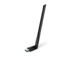 Archer T3U Plus - Adaptador TP-Link AC1300 WiFi 5 DualBand USB 3.0 Antena Externa PC/Port�til Negro (Archer T3U Plus)