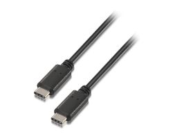 A107-0055 - Cable AISENS USB-C/M-USB-C/M 0.5m Negro (A107-0055)