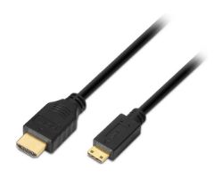 A119-0115 - Cable AISENS MicroHDMI A/M-D/M 3m Negro (A119-0115)