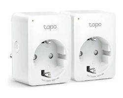 TAPO P100(2-Pack) - Enchufe Inteligente TP-Link WiFi 2.4Ghz Bluetooth Pack 2 Blanco (Tapo P100 2-Pack)