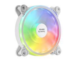 MFXW - Ventilador Mars Gaming 120mm ARGB Blanco (MFXW)