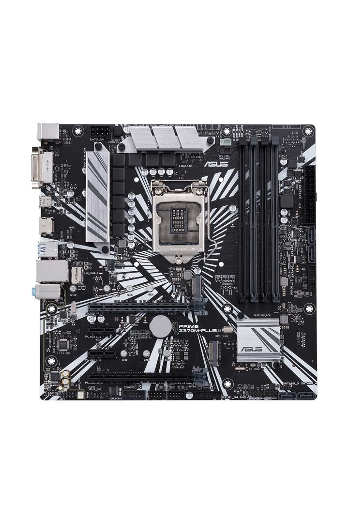 90MB0ZR0-M0EAY0 - Placa base ASU Prime Z370M-Plu II placa  LGA 1151 (Zcalo H4) Micro ATX Intel 