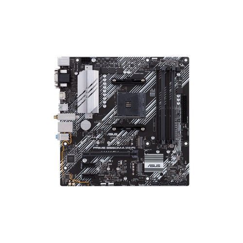 90MB14I0-M0EAY0 - Placa base ASUS PRIME B550M-A: (AM4) 4DDR4 SATA3 PCIe 4.0 M.2 USB-A 3.0/3.1 HDMI DVI-D RJ45 D-Sub PS/2 mATX Bluetooth 5.1 Ethernet LAN
