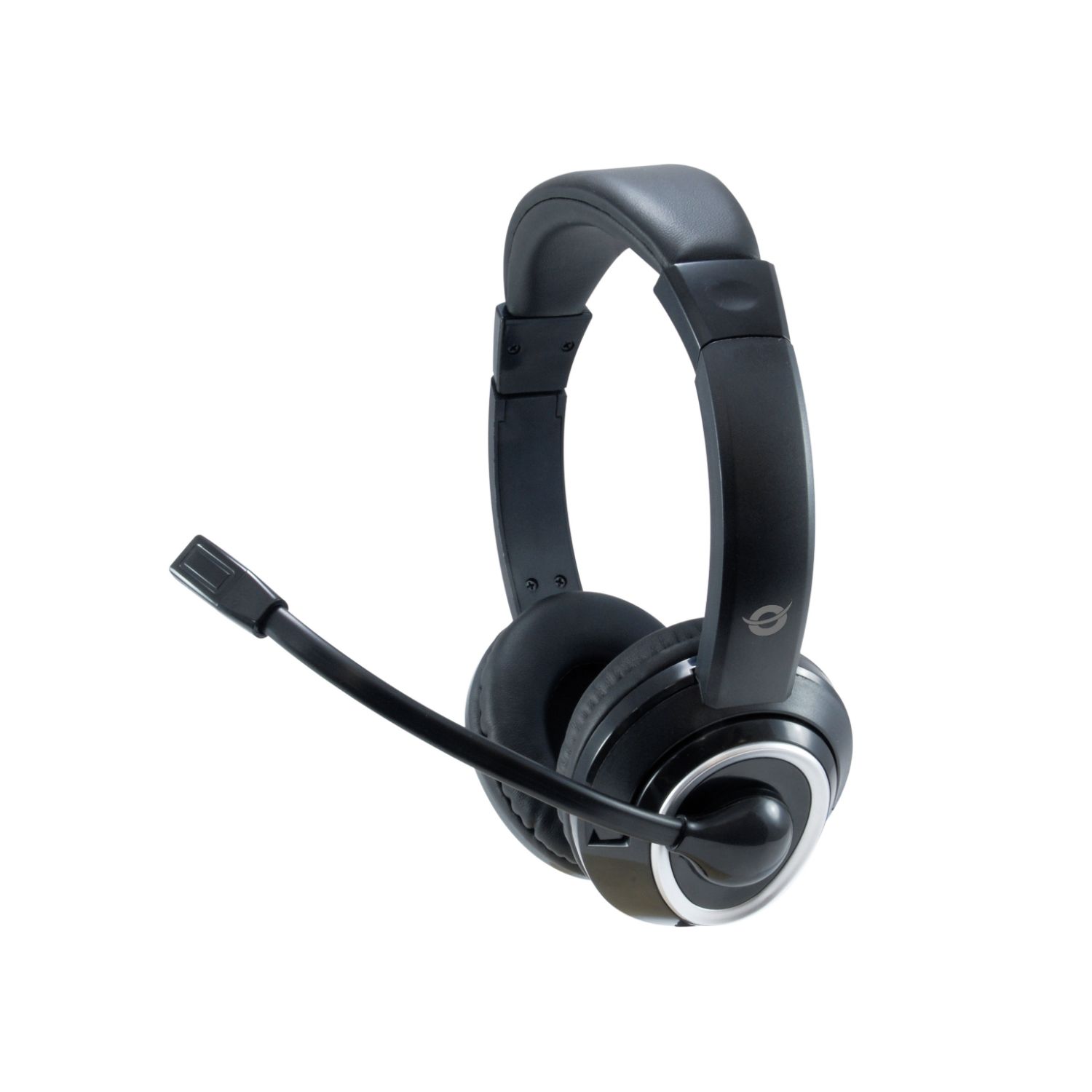 POLONA01B - Auriculares+Micr�fono CONCEPTRONIC Circumaurales Binaurales USB-A Cable 2m Negros (POLONA01B)
