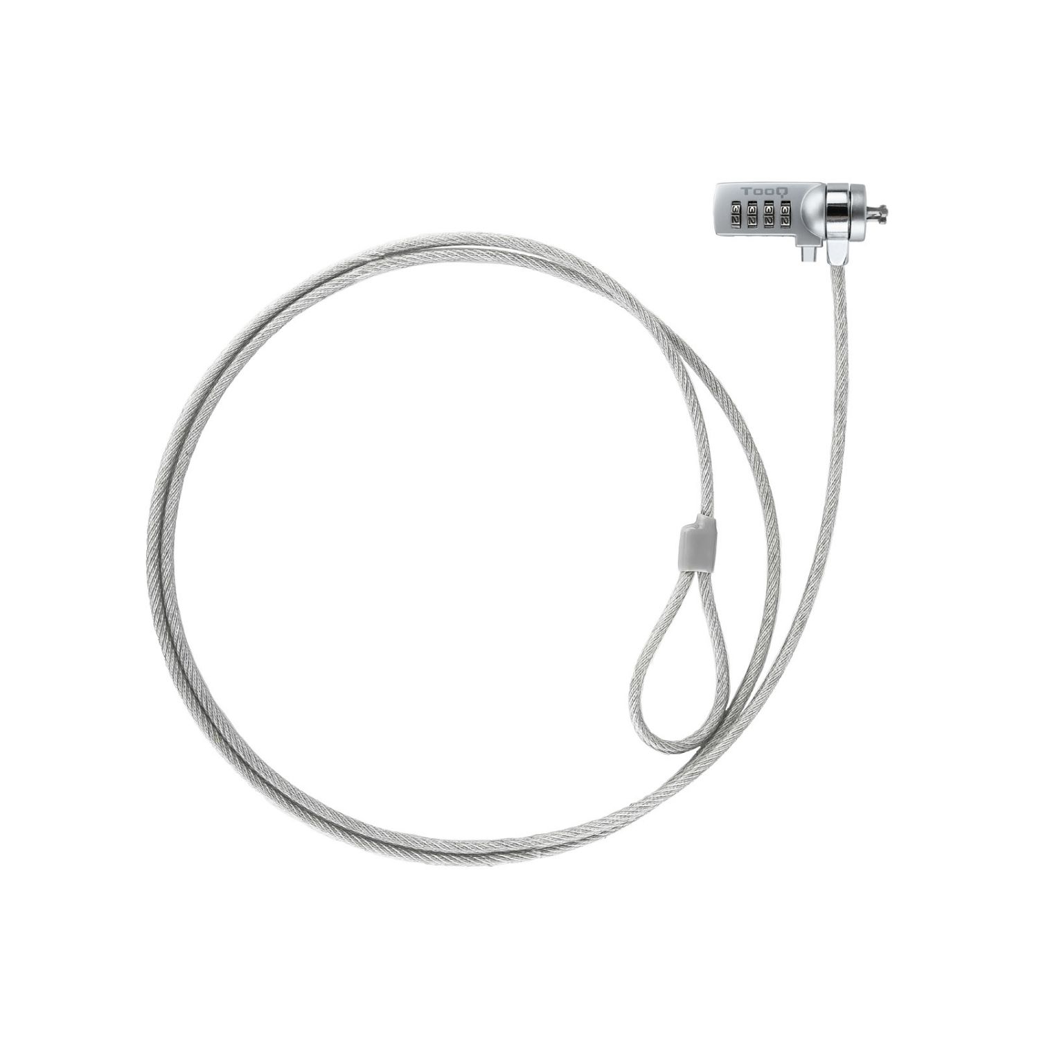 TQCLKC0015 - Cable de Seguridad para portatiles TOOQ con combinacin 1.5m (TQCLKC0015)