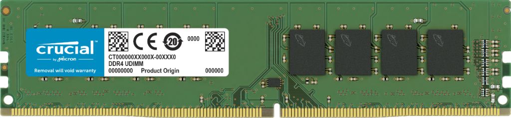 CT8G4DFRA266 - Mdulo CRUCIAL DDR4 8Gb 2666Mhz (CT8G4DFRA266)