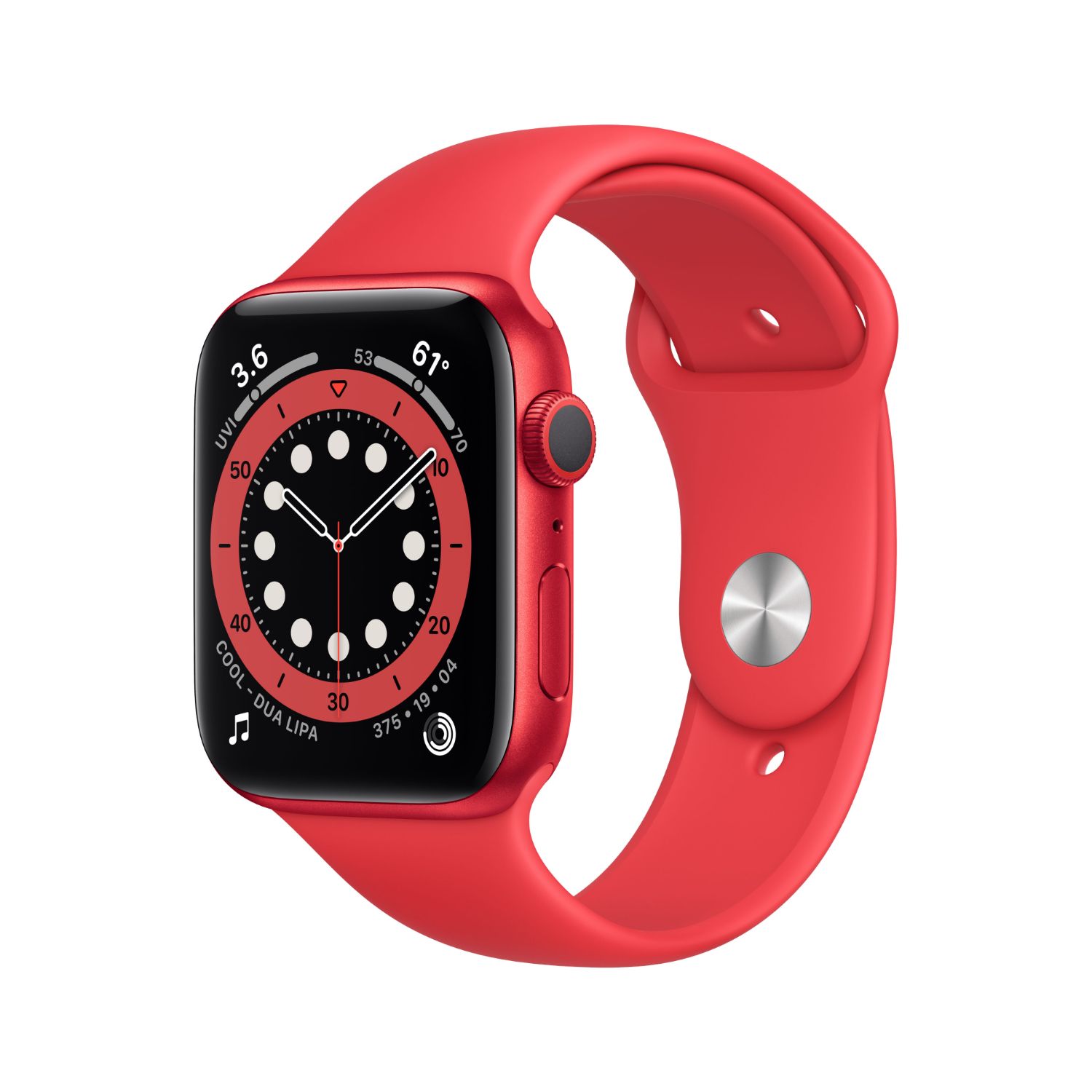 M00M3TY/A - Apple Watch S6 44MM GPS Caja Aluminio Rojo Correa Sport Roja (M00M3TY/A)