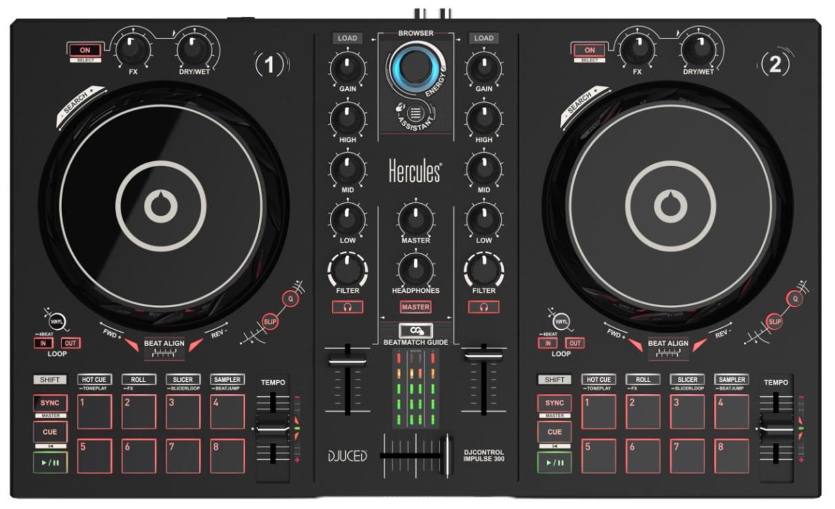 4780883 - Consola DJ HERCULES Control Inpulse 300 (4780883)