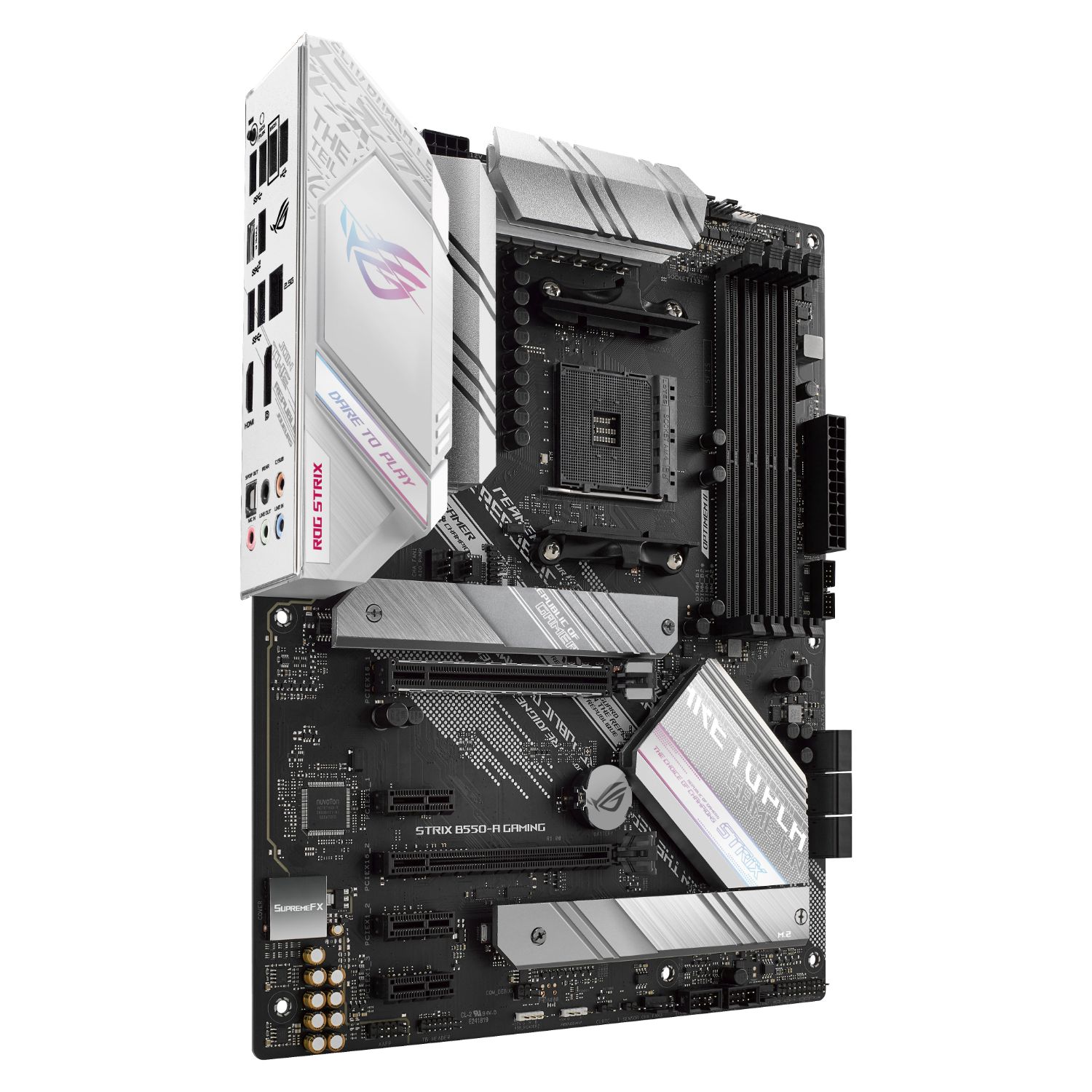 90MB15J0-M0EAY0 - Placa base ASUS ROG STRIX B550-A GAMING: (AM4) 4DDR4 PCIe 3.0 USB 2.0 USB-A 3.0/3.1 HDMI DP ATX