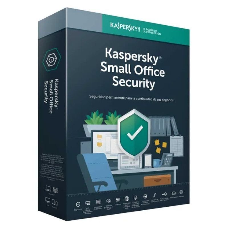 KL4541X5KFS-20ES* - Antivirus Kaspersky Small Office Security 7 para 1 servidor y 10 dispositivos 1 ao (KL4541X5KFS-20ES)