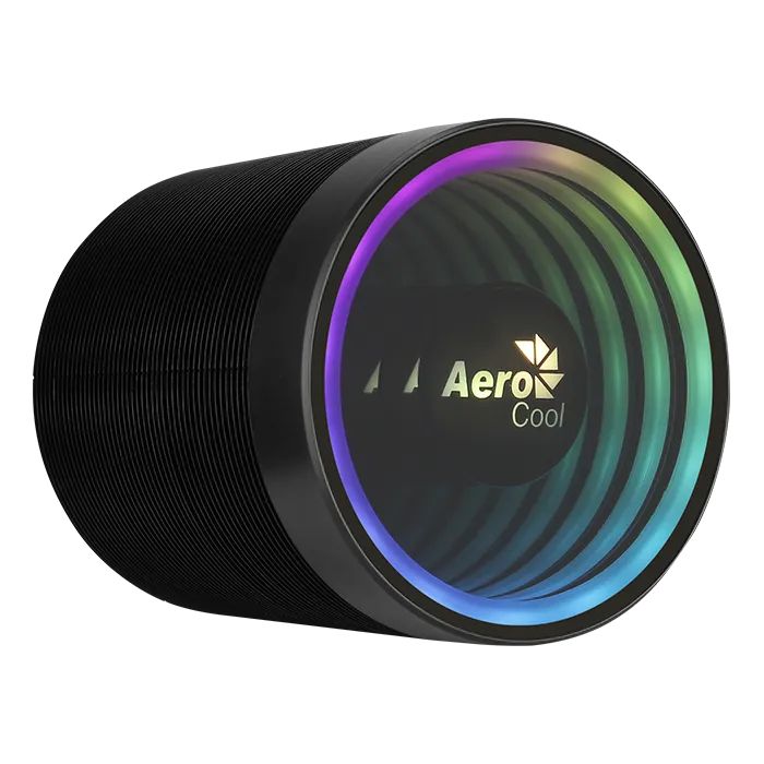 MIRAGE5 - Ventilador AEROCOOL Multisocket 6mm 150W RGB Negro (MIRAGE5)