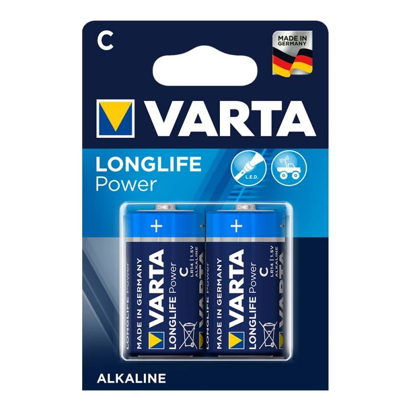 38432 - Pack 2 Pilas Varta C Alcalinas LR14 1.5V (38432)