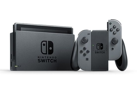 Switch Grey V1.1 - Consola Nintendo Switch Grey V1.1 Base 2 Mandos Joy-Con