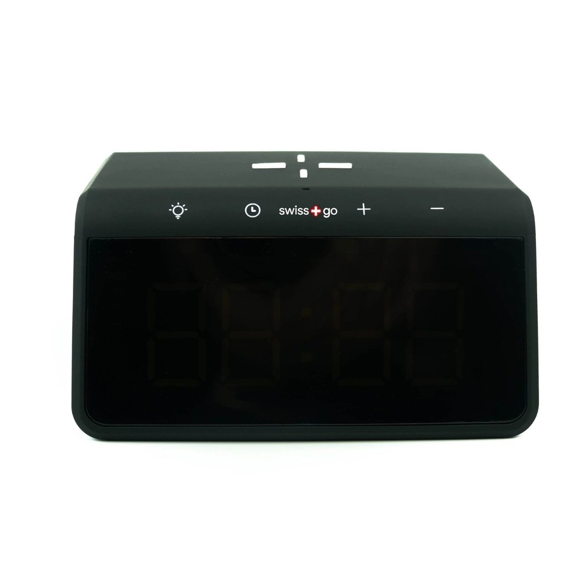SWI503020 - Reloj Despertador SWISS GO Enea con cargador inalmbrico - iluminacin nocturna LED 8 colores - Puerto USB (SWI503020)