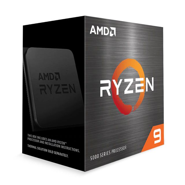 100-100000061WOF - AMD Ryzen 9 5900X AM4 3.7 GHz 64Mb DDR4 64 Bits Caja (100-100000061WOF) Reloj de aumento mximo hasta 4.8GHz