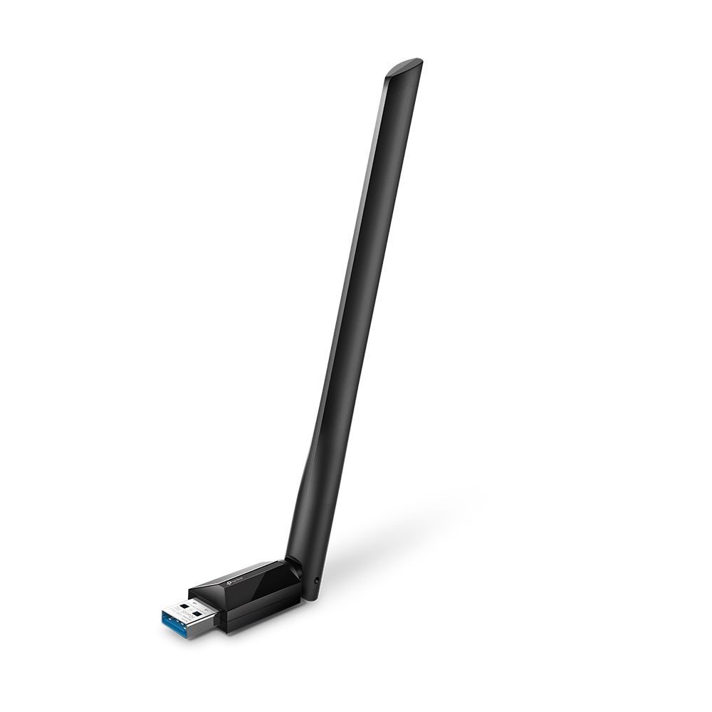 Archer T3U Plus - Adaptador TP-Link AC1300 WiFi 5 DualBand USB 3.0 Antena Externa PC/Port�til Negro (Archer T3U Plus)