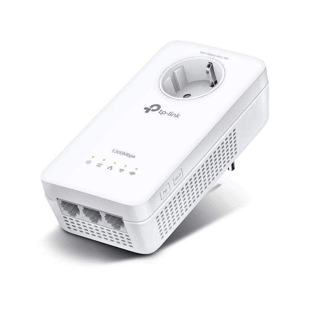 TL-WPA8631P - Powerline TP-Link AV1300 WiFi 5 DualBand 3xRJ45 Ethernet GbE Antena Interna Blanco (TL-WPA8631P)