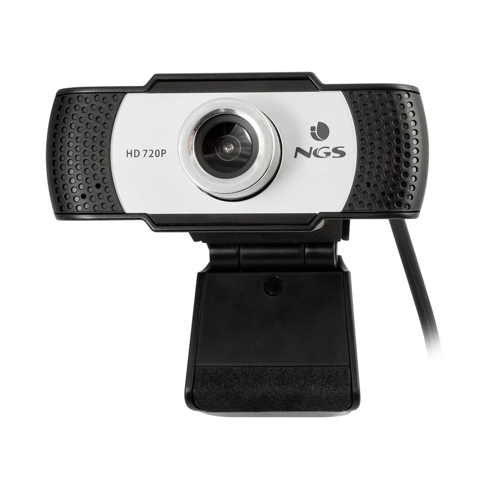 XPRESSCAM720 - WebCam NGS HD 720p Autofocus Sensor CMOS USB 2.0 Micrfono Negra/Gris/Plata (XPRESSCAM720)