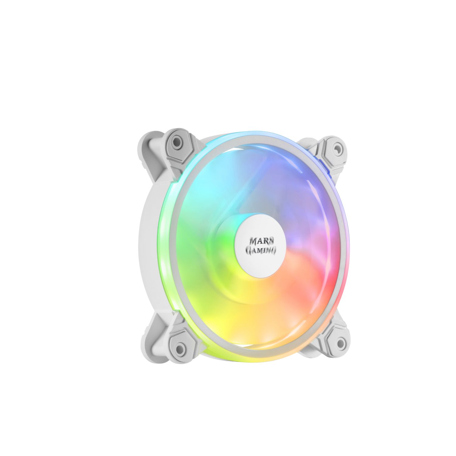MFXW - Ventilador Mars Gaming 120mm ARGB Blanco (MFXW)