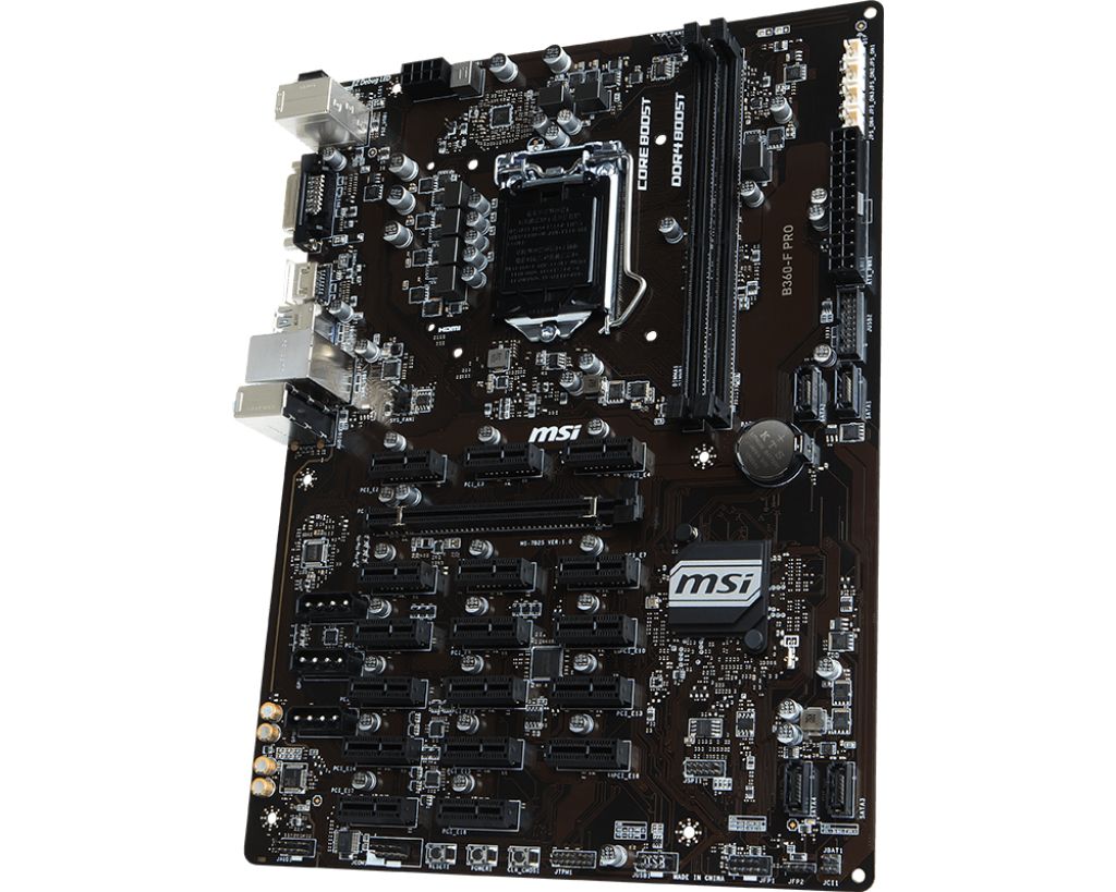911-7B25-001 - Placa base MSI B360-F PRO LGA 1151 (Zcalo H4) Intel  ATX