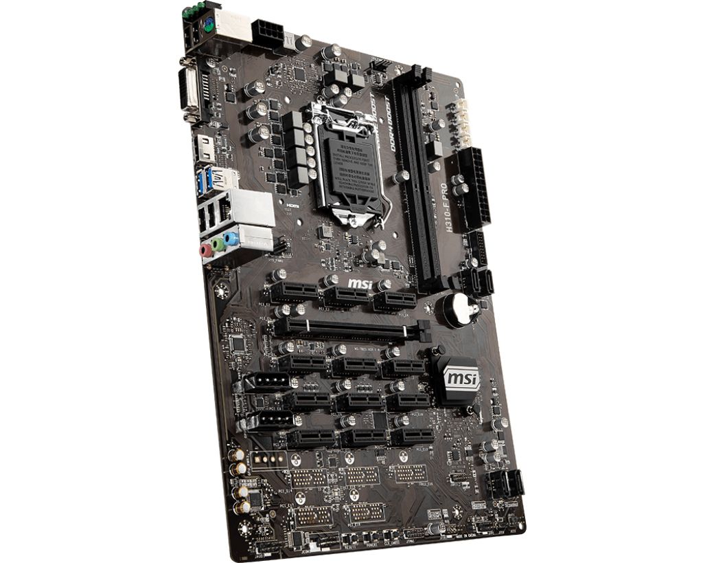 911-7B25-002 - Placa base MSI H310-F PRO placa  LGA 1151 (Zcalo H4) ATX Intel  Expres