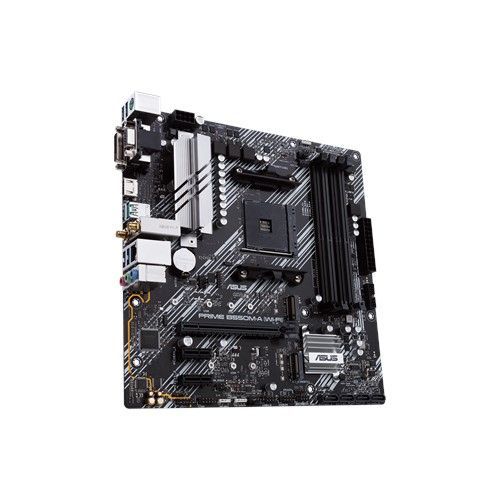 90MB14I0-M0EAY0 - Placa base ASUS PRIME B550M-A: (AM4) 4DDR4 SATA3 PCIe 4.0 M.2 USB-A 3.0/3.1 HDMI DVI-D RJ45 D-Sub PS/2 mATX Bluetooth 5.1 Ethernet LAN